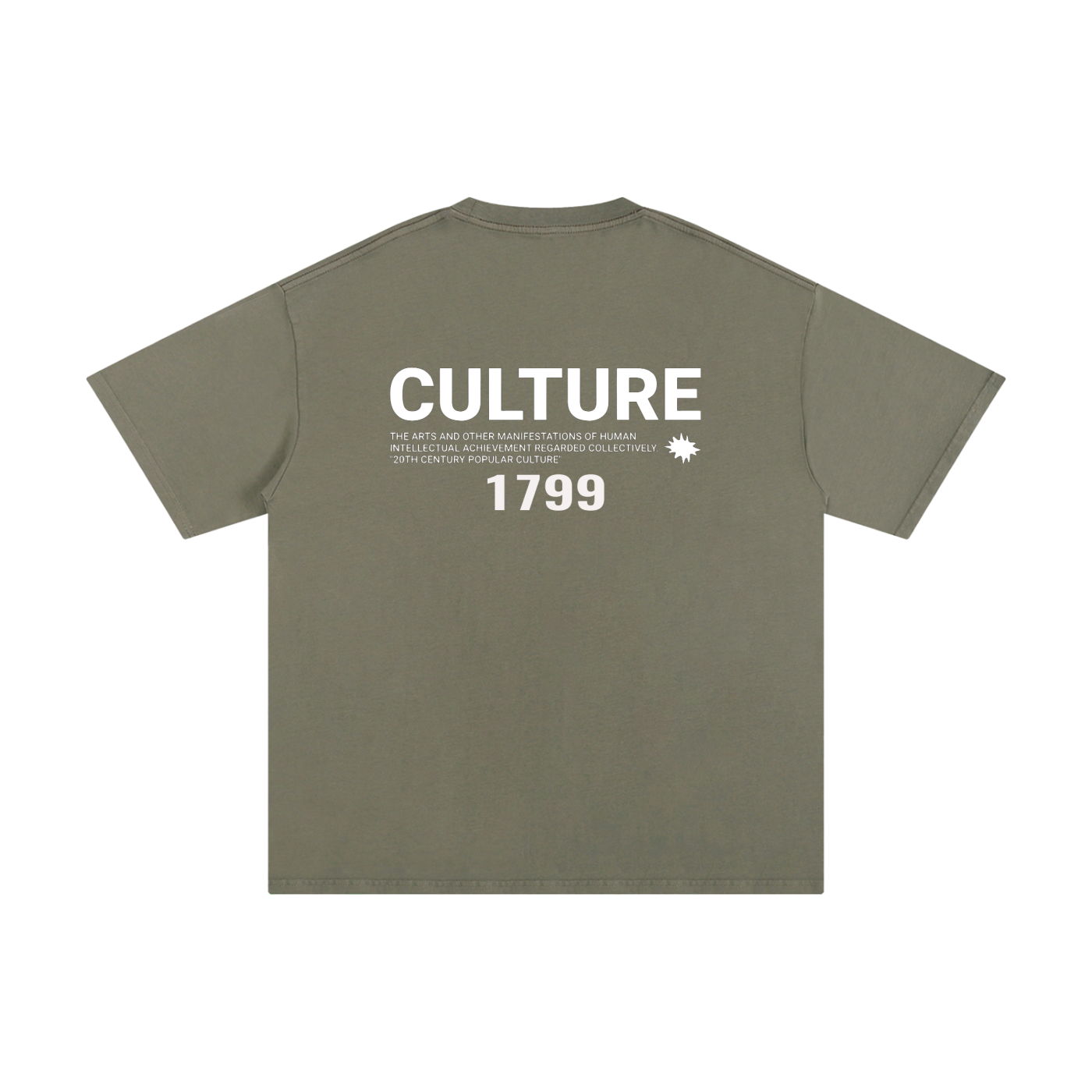 CULTURE- COTTON TEE