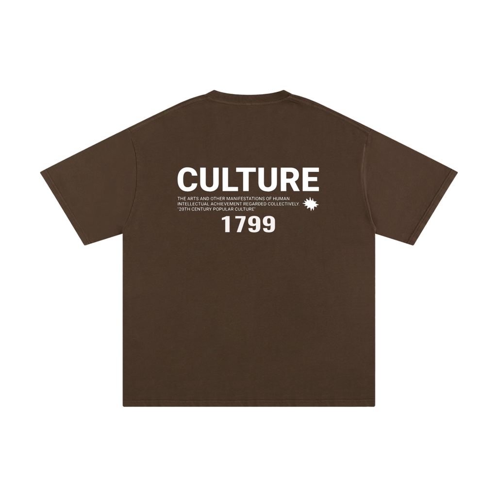 CULTURE- COTTON TEE