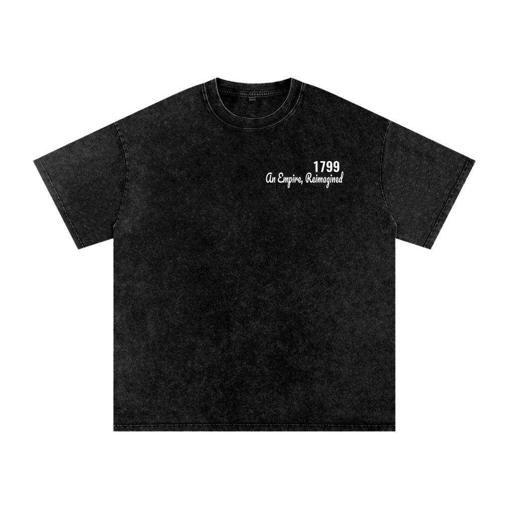 In God We Trust- Oversize AcidWash T-Shirt